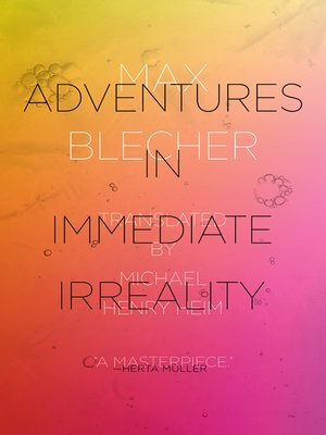 cover image of Adventures In Immediate Irreality